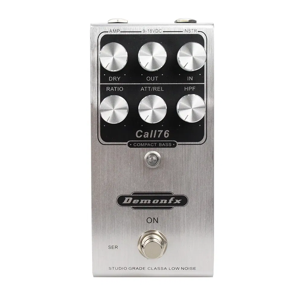 Color: Blue - Demonfx High quality Guitar Effect Pedal Wah Distortion Overdrive Delay Reverb Compressor Booster Pedal