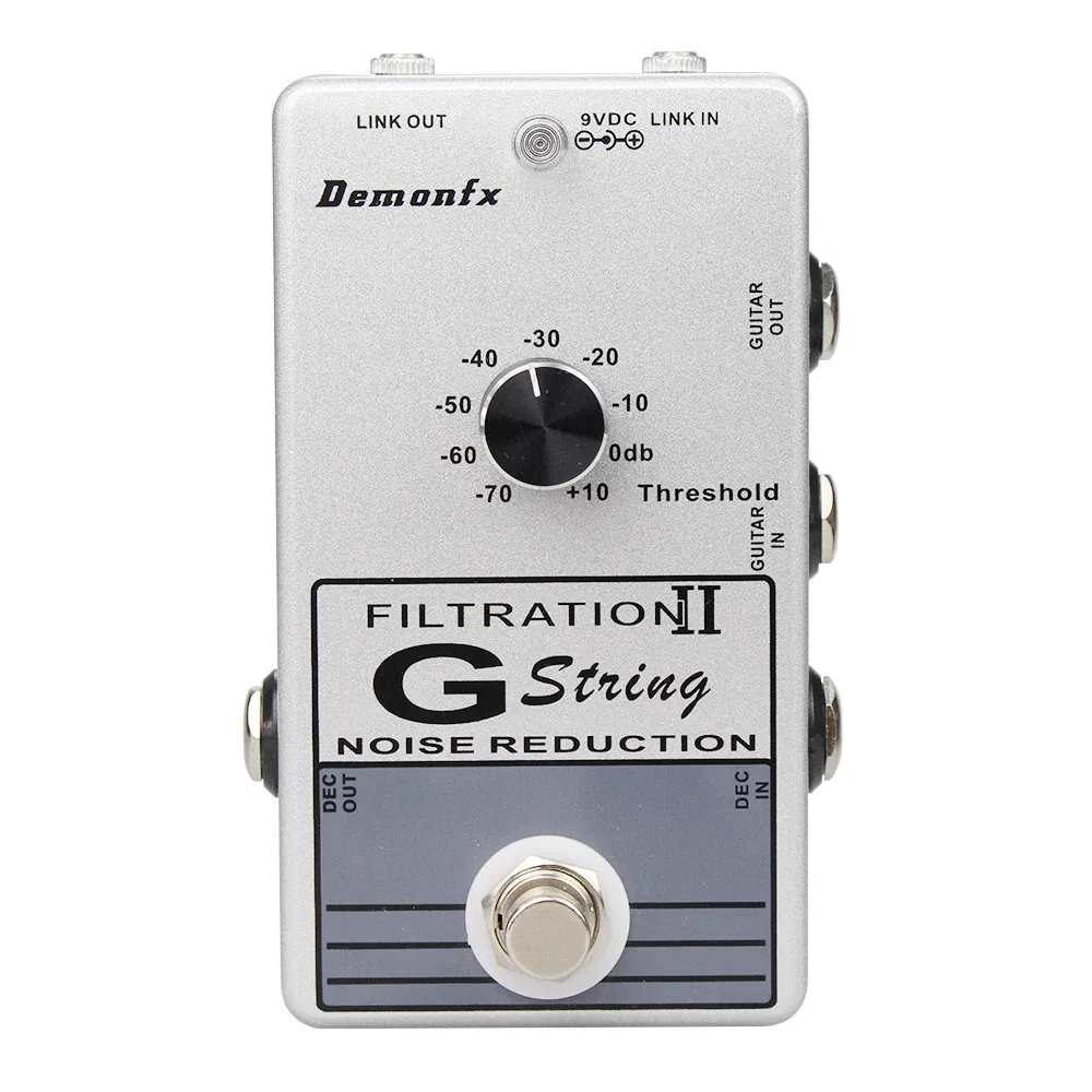 Color: Blue - Demonfx High quality Guitar Effect Pedal Wah Distortion Overdrive Delay Reverb Compressor Booster Pedal