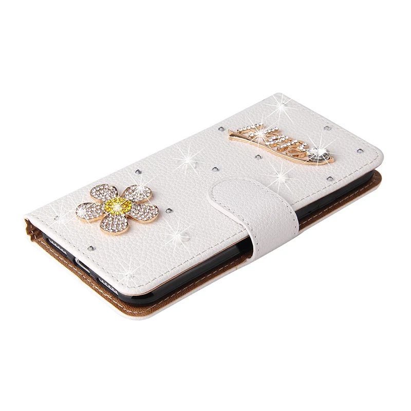 Color: Fluorescent Green, Material: Microfiber - Flip Glitter Case For Samsung Galaxy S25 Ultra S24 FE S23 S22 S21 S20 Plus A35 A55 A16 A14 A15 A34 A54 Leather Cover Case