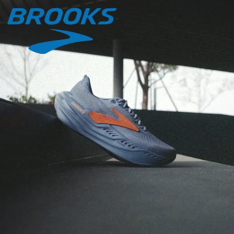 Color: Gold, Shoe Size: 41 - 【Eco-Friendly 2025?‘Brooks Glycerin Max - Sustainable Materials + Max Cushion - For Green Runners & 5K Training - Wide Width