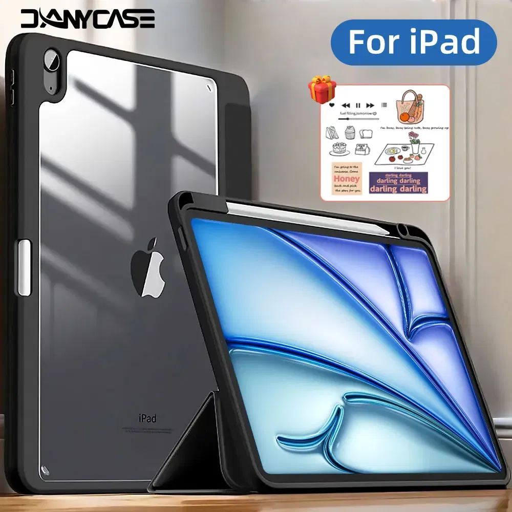 Color: Red, Size: seventeen - For ipad 10th generation case iPad Air 11 inch M2 Air 6 Air 5 4th 10.9 Pro 11 M4 Air13 M2 mini 7 6 10.2 7 8 9th Pro 11 12.9 case