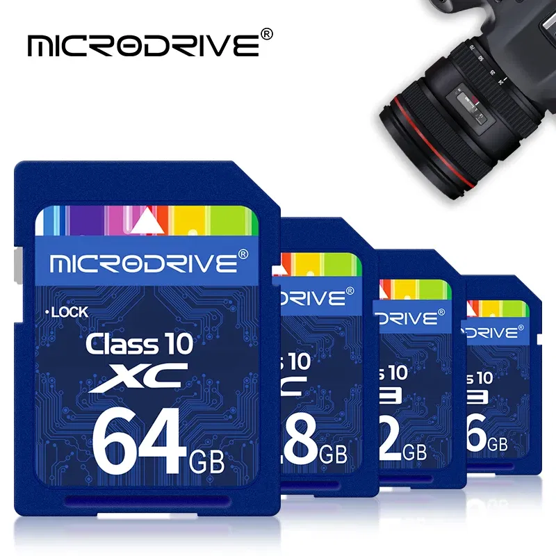 Capacity: 128 GB - High speed Class10 SD Card 32GB SD card 128G 64GB 32GB 16GB carte sd Memory Card sd pendrive for camera Microdrive