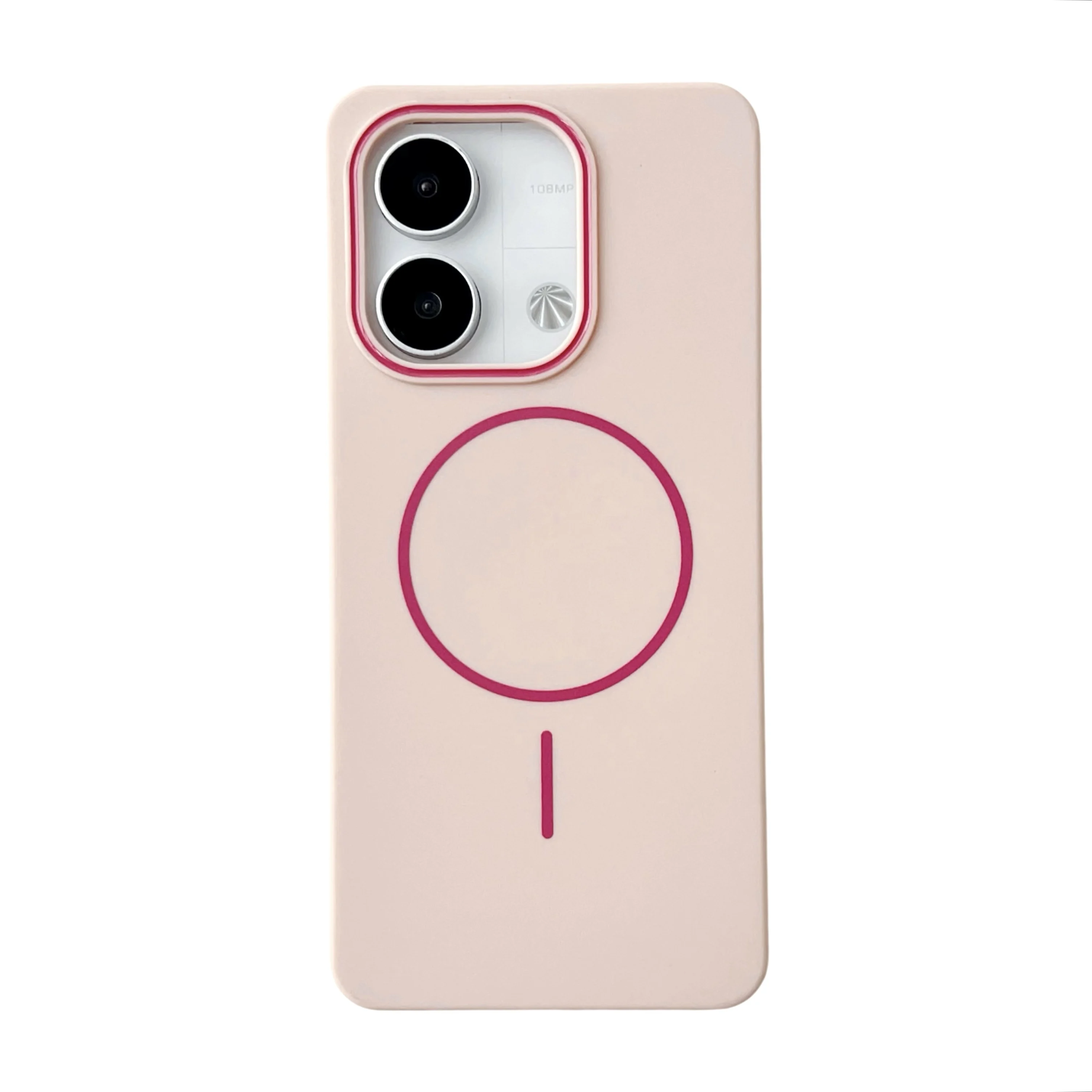 Color: Blue, Compatibility by Model: Redmi A5 4G (171mm) - NEW For Redmi Note 14 13 Pro A4 A5 4G 5G skin sensitive original thin circle magnetic solid color phone protective case