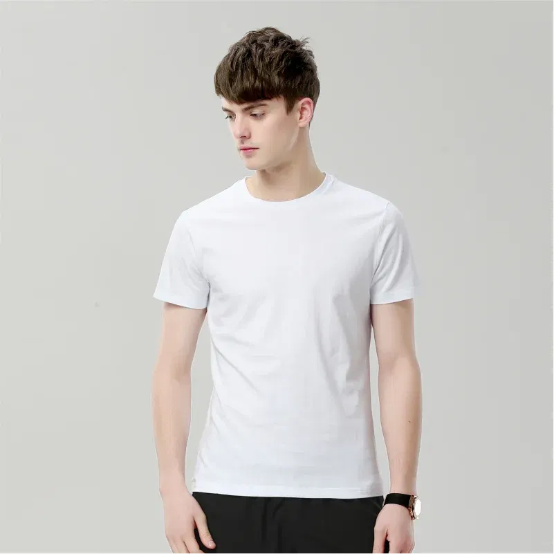 Color: Red, Size: L, Ships From: CHINA - YOTEE Round Neck T-shirt Cotton Logo Customized Embroidery Personal Group Fashion T-shirt Logo Customization