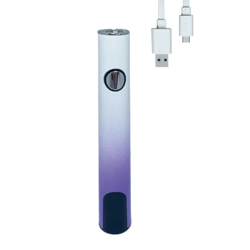 Color: Silver - 1PCS510 threaded battery pen soldering iron with USB-C fast charging interface, soldering kit with three gradient color options