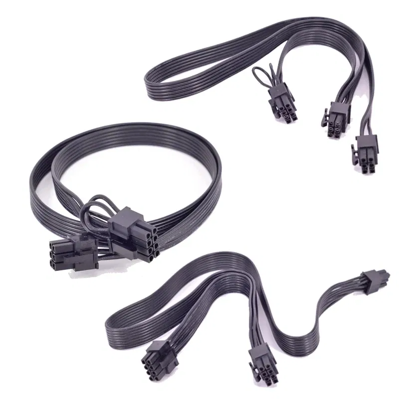 Color: Orange, Cable length: Other - For Cooler Master V Series V850 V1000 V1200 ATX 24 Pin CPU PCI-e 6 6+2 8 Pin Peripheral 4 Pin SATA Power Supply Cable