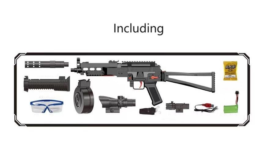 LC Kids Electric Bison SMG/ Rifle -Gel Blaster