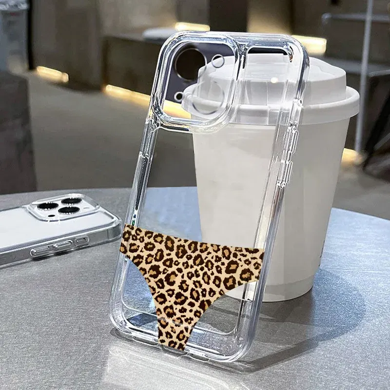 Color: Clear, Ships From: CHINA, Material: Microfiber - for IPHONE 15 case 14 13 12 11 PROMAX 7 8 PLUS X XR XS MAX Leopard print soft silicone anti-drop and shock-proof
