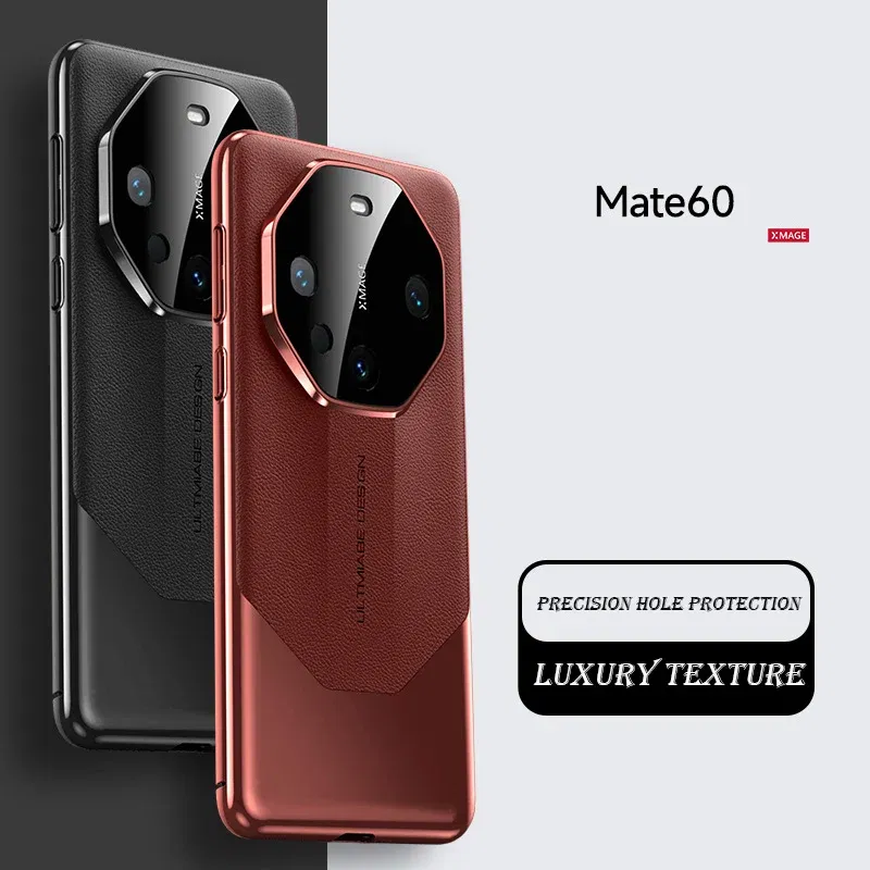 Color: Sky blue, Material: Cotton Fabric - For Huawei Mate 60 Pro 50 40 Plus RS Case Lens Protective Mate60 Mate60Pro 60Plus 60RS Full Cover Camera Protector Shell