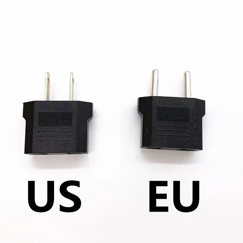 Type: Wall Socket - 1PCS Universal Charging Convertor travel household 220V 2 holes 10A EU US dual-use transform plug socket Adapter