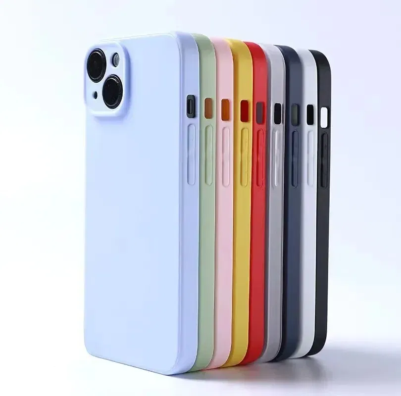 Color: black, Material: aluminum - Luxury Silicone Phone Case for iPhone 11 12 13 14 15 Pro Max Mini Soft Candy Cover for iPhone XR XS Max 7 8 Plus SE 2020 Cases