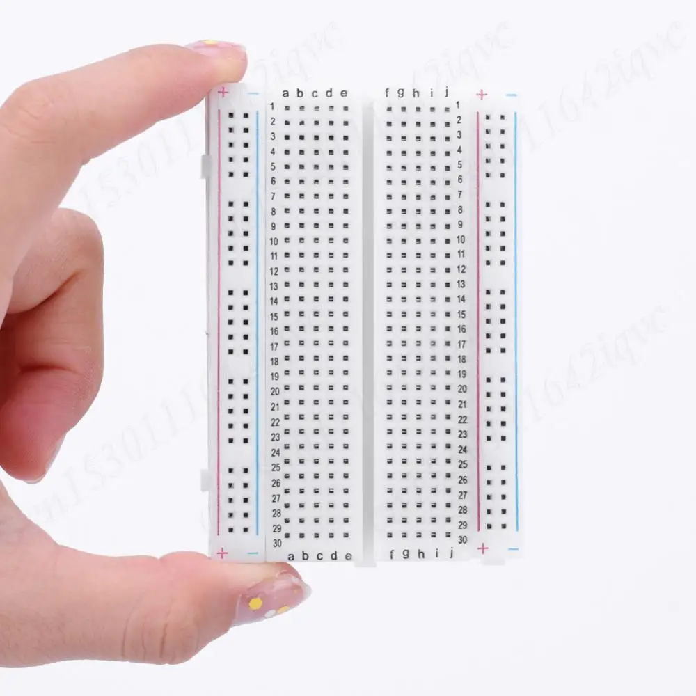 Color: Orange, Ships From: CHINA - 1-10Pc 400 Tie Points Solderless PCB Breadboard Spliceable Universal MB102 Breadboard DIY Bread Board for Experiment Test Robot
