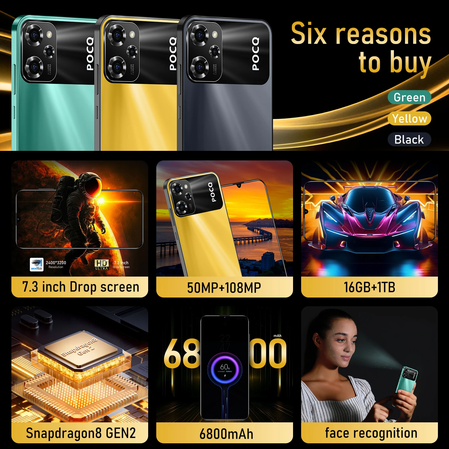 Color: Rose Golden, Bundle: Bundle 20 - 2025 HOT X5 Pro Smartphone Global Version Snapdragon 8 Gen 3 72MP+108MP Cellphone Android Unlocked Mobile Phone Celular Nfc
