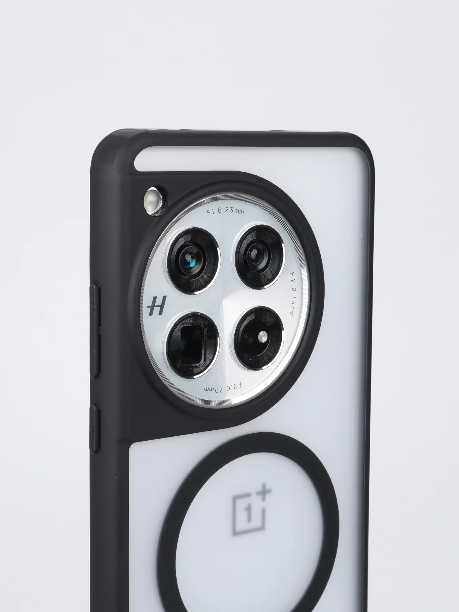 Color: Ivory, Material: ABS - Magnetic Case For OPPO One Plus 12 Shockproof Magsafe Wireless Charging Clear Phone Cover