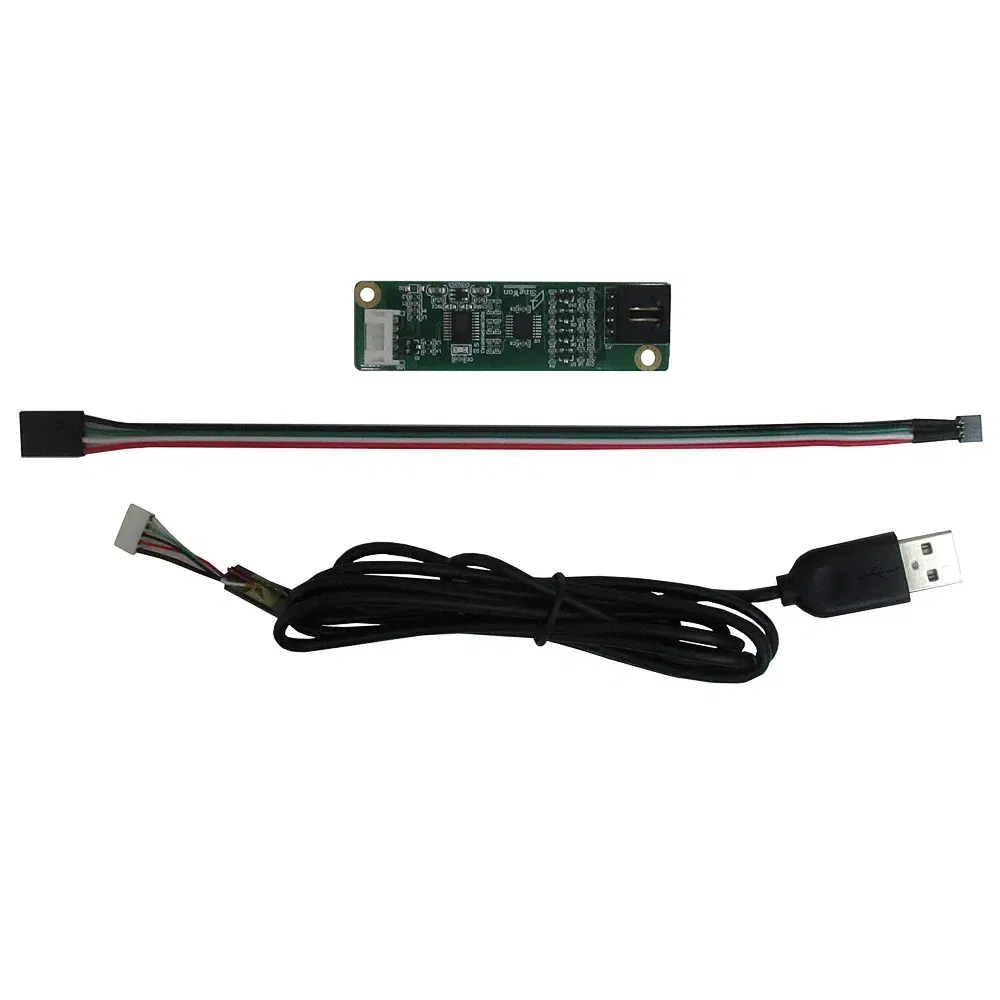 Color: Gold - 3.5/4.3/5/6.2/7/8/9/10.1 Inch Raspberry Pi Industrial Equipment PC Car Resistance Digitizer Touch Screen Panel USB Driver Board