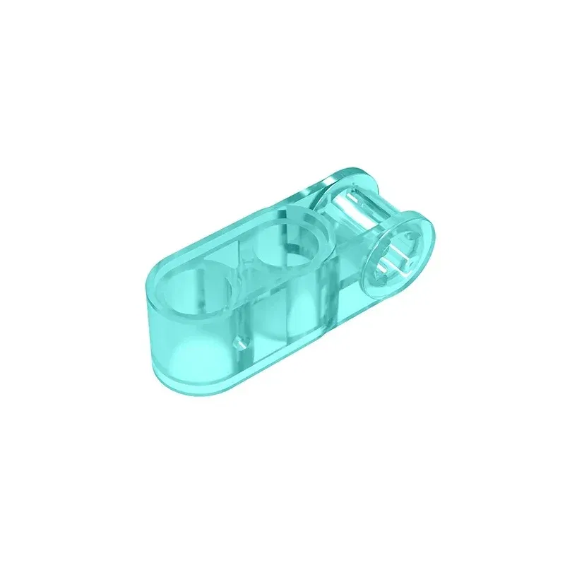 Color: Brown - Gobricks GDS-936 Technical, Axle and Pin Connector Perpendicular 3L with 2 Pin Holes compatible with lego 42003 Educational