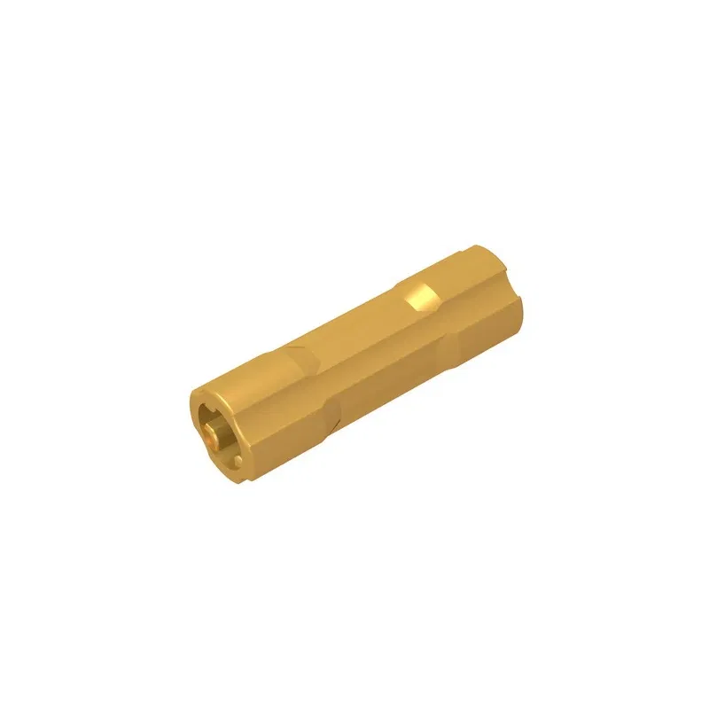 Color: army green - Gobricks GDS-1145 Technical, Axle Connector 3L compatible with lego 26287 children's toys Assembles Building Blocks Technical