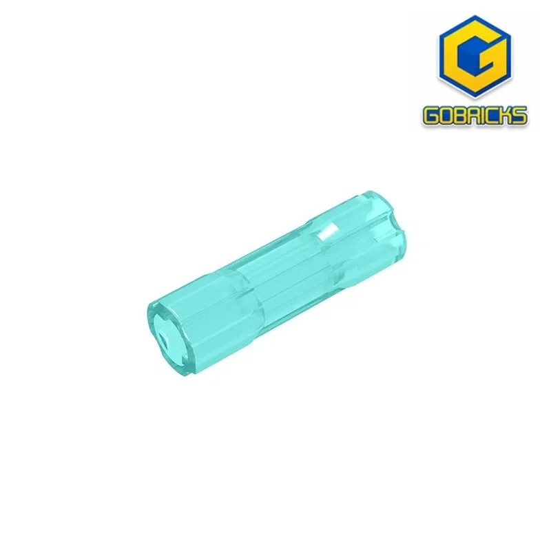 Color: army green - Gobricks GDS-1145 Technical, Axle Connector 3L compatible with lego 26287 children's toys Assembles Building Blocks Technical