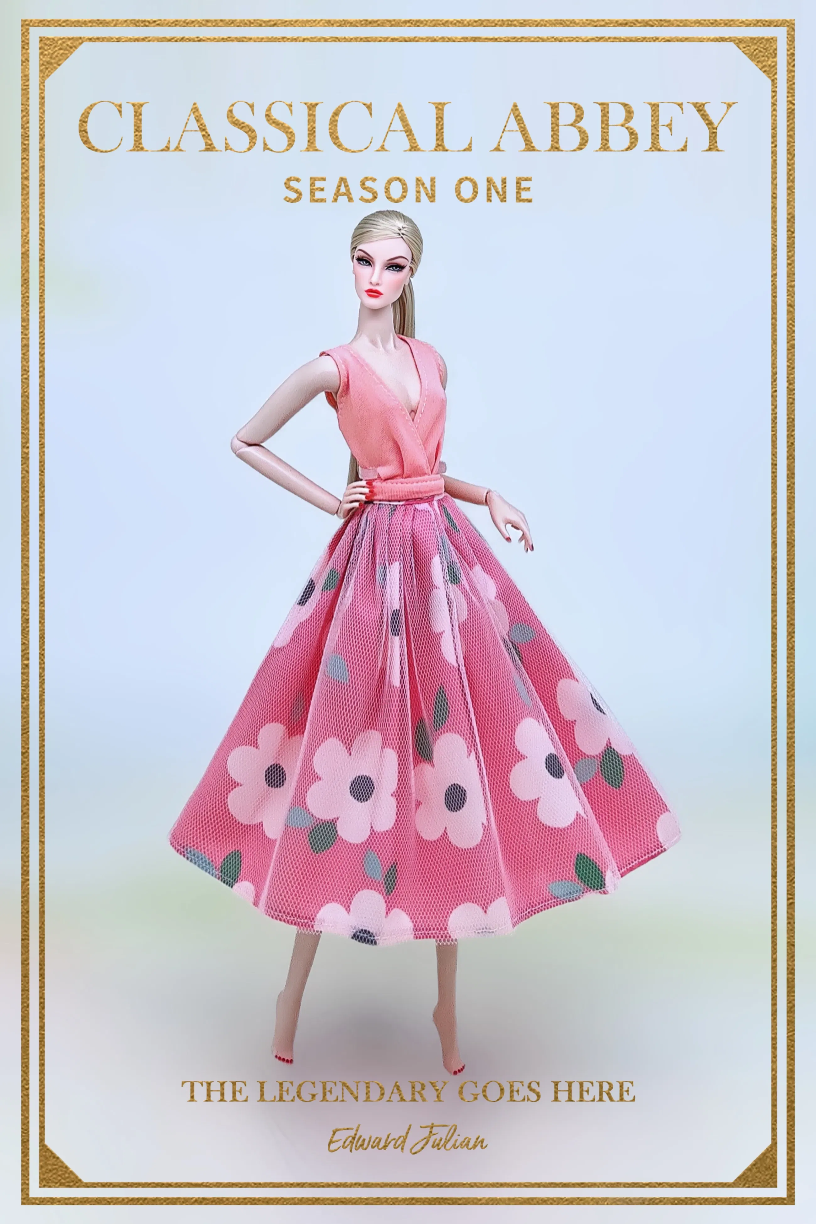 Color: green - for barbie doll clothes batch