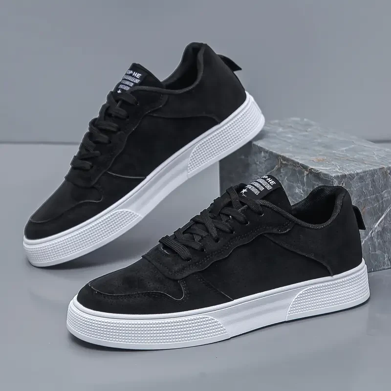 UrbanStride Men's Low Top Skateboard Sneakers