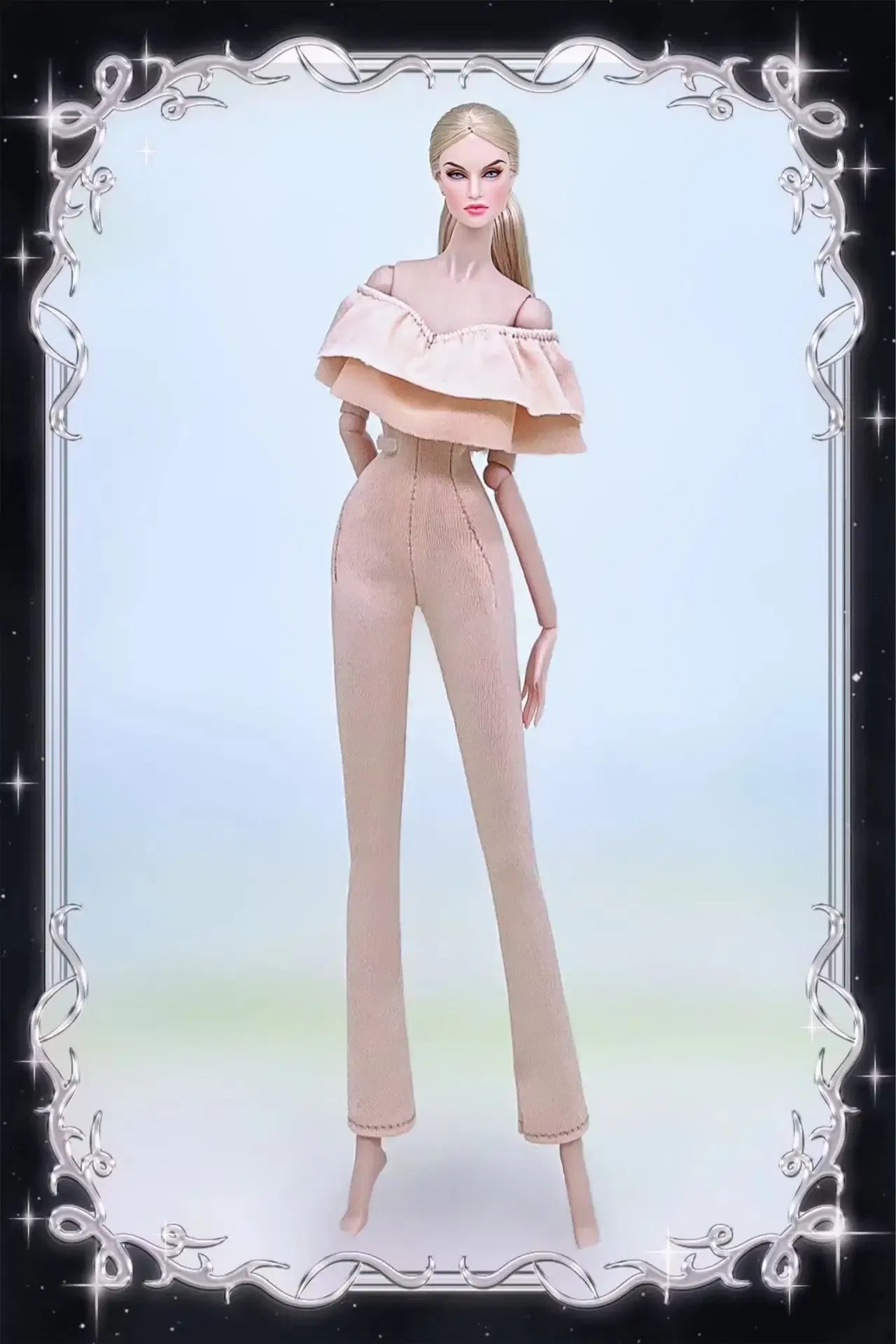 Color: ArmyGreen - for clothes pink for 30cm doll