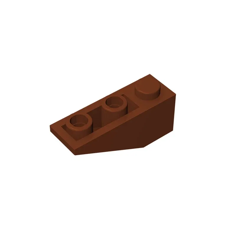 Color: WHITE - Gobricks GDS-596 Slope, Inverted 33 3 x 1 compatiblewith lego 4287 pieces of children's toys Assembles Building Blocks Technical