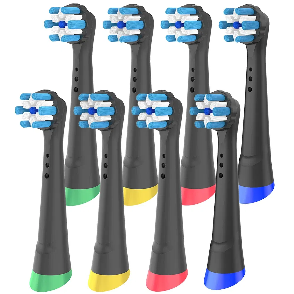 Color: Brown - Replacement Toothbrush Brush Heads Compatible with Oral B iO Electric Toothbrush 2 3 4 5 6 7 8 9 10 Series Electric Toothbrushes