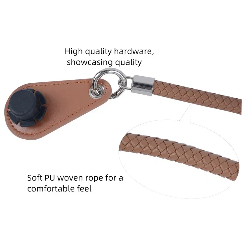 Color: MULTI, Ships From: CHINA - 2025 Obag PU Woven braided leather Rope Handles strap belt for O Bag accessoires Tote Bag Women's Bag Accessories
