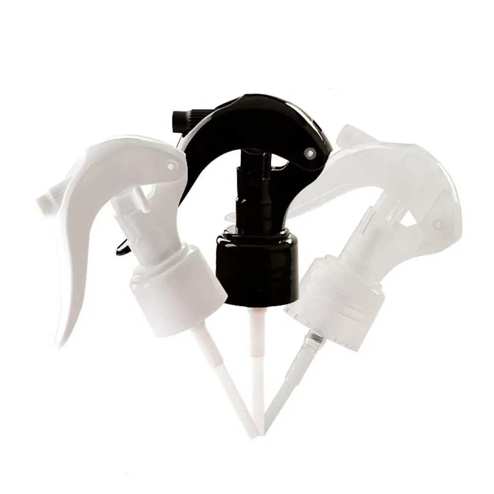 Color: Clear, Specifications: 60ml - Plastic 24-410 28-410 mini trigger sprayer with 6.3 inch dip tube with lock button