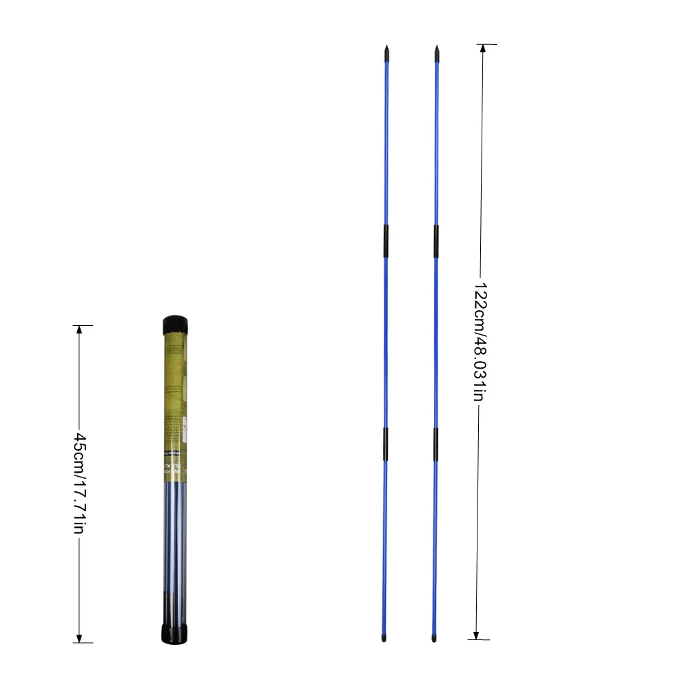 Color: Red - 6 Colors Golf Alignment Sticks Collapsible Golf Practice Rods Putter Green Trainer Tools Golf Swing Training Tool