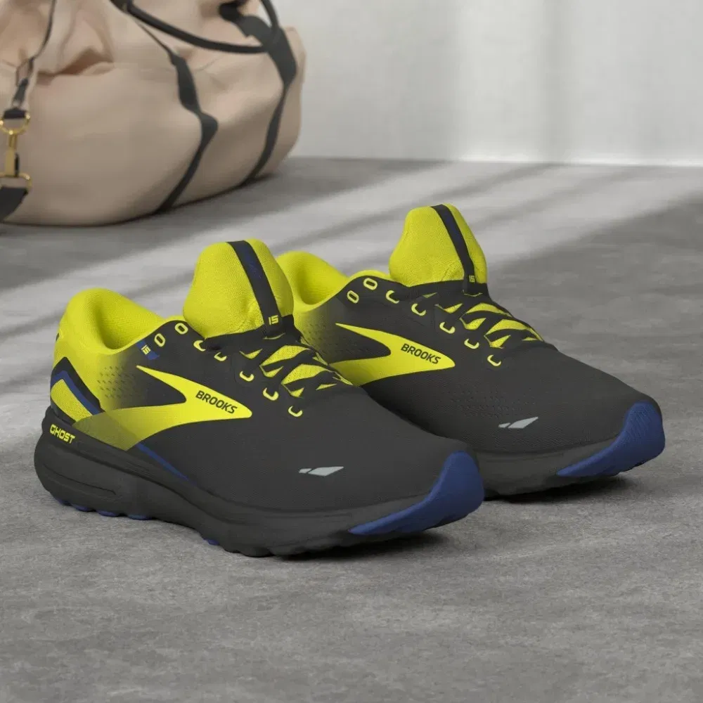 Color: black, Shoe Size: 41 - Brooks Ghost 15 Neutral Running & Walking Shoe Men?™s & Women?™s Casual Sneakers Original