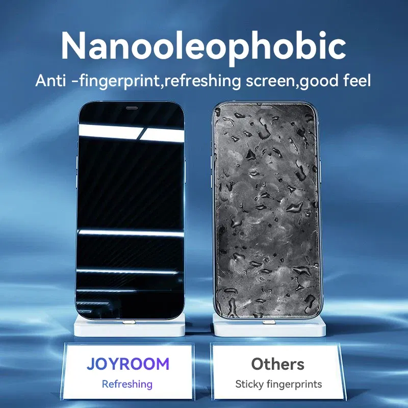 Bundle: bundle 18, Material: pet - Joyroom 1/2/3pcs 9D Screen Protector Tempered Glass for iPhone 16 15 14 13 12 11 Pro Max Protective Glass for iPhone 15 Pro Max