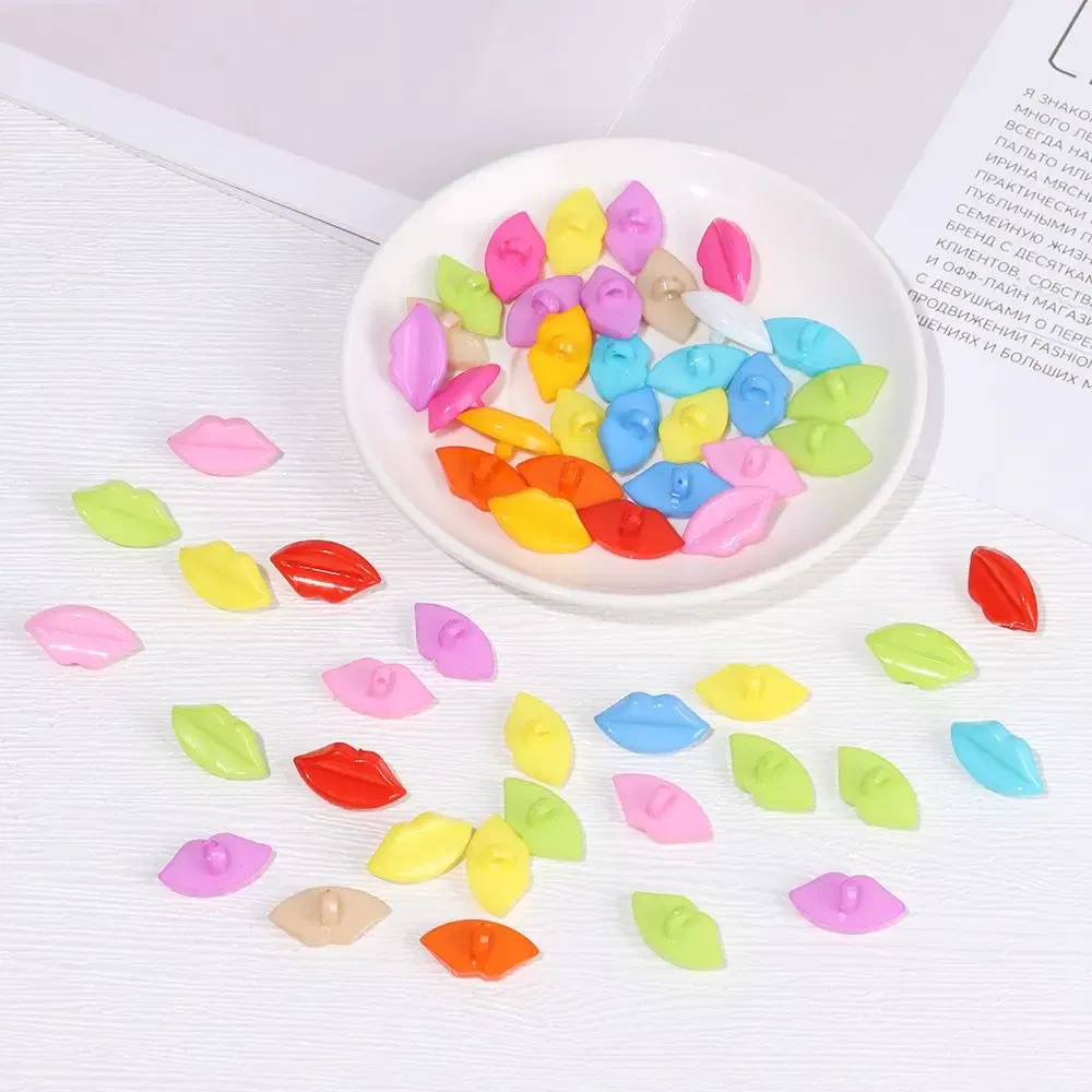Color: WHITE - 20pcs Plastic Doll Safety Mouth Dolls Toy DIY Stuffed Doll Making Accessories Snap Animal Scrapbooking Puppet Knitting Doll