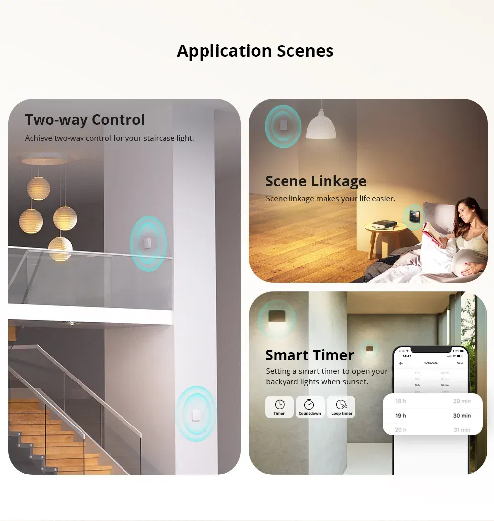 Bundle: Bundle3, Ships From: CHINA - SONOFF ZBMINI L2 Extreme ZigBee Smart Switch No Neutral Wire Required DIY Two-Way Control with Zigbee Hubs Bridge Alexa Google
