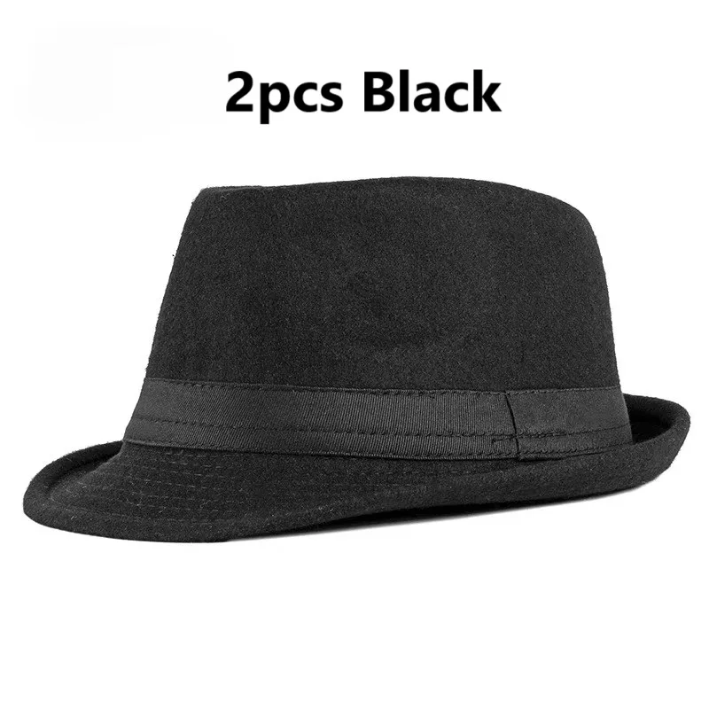Color: DEEP BLUE - Spring Summer Men's Hats Fedoras Top Jazz Hat Bucket Bowler Hats Chapeau Hats Fedora Hat Women Black Hat Wedding Hat Caps