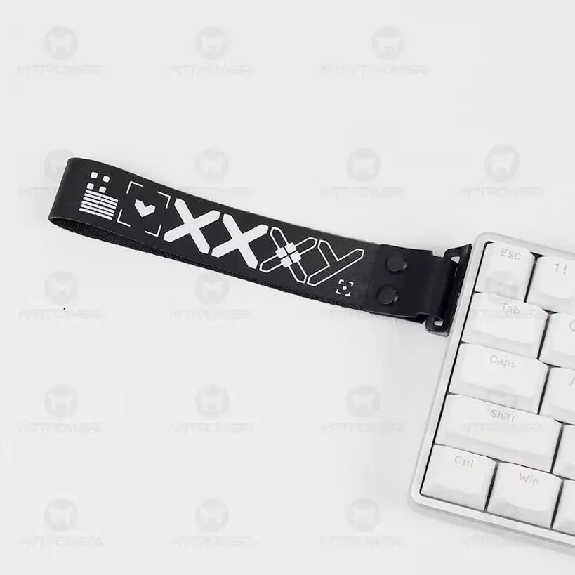 Color: LIGHT GRAY - Keyboard Ribbon Mechanical Keyboard Strap Customization Magnetic Axis Keyboard Strap Wooting Atk68 Drunkdeer Looting Decor
