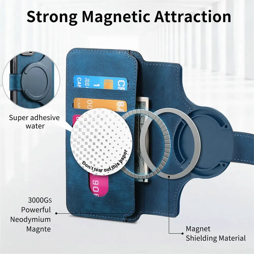 Color: black, Material: POLYESTER - For Motorola Edge 50 Neo 60 Fusion 5G Luxury Case Leather Wallet Card Capa Moto Edge 60 Pro Case Edge50 S50 60s Pro Magnet Cover