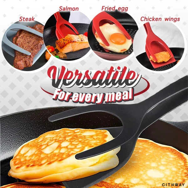 Cithway 2-in-1 Kitchen Grip and Flip Spatula