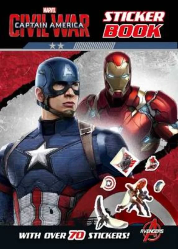 Captain Marvel Sticker Book