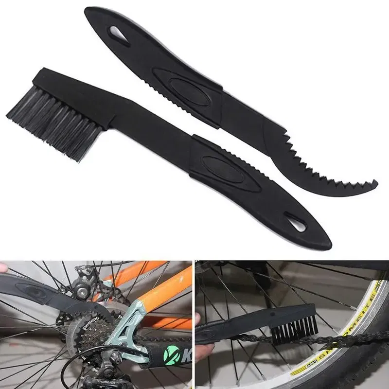 Ships From: CHINA - Portable Bicycle Chain Cleaner Bike Brushes Scrubber Wash Tool Mountain Cycling Cleaning Kit Outdoor Bicycle Repair Tools