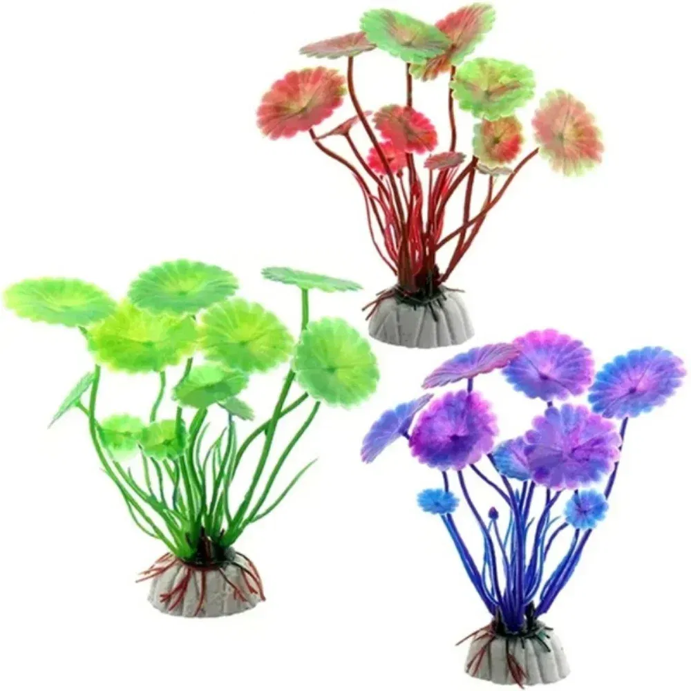 Color: PURPLE - Delysia King Fake Aquatic Plants