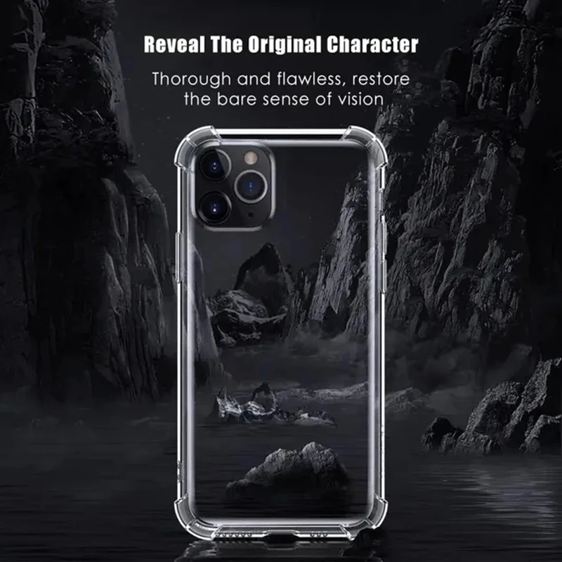 Color: WHITE - Soft Silicone Clear Phone Case For Samsung A25 A15 5G S24 Ultra S23 Plus A14 A24 A34 A32 A42 A52 A52S A05 A55 Back Cover