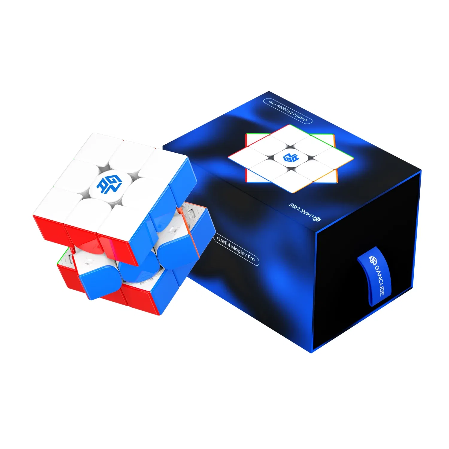 Color: Burgundy - [Picube] GAN14 Maglev Pro UV Stickerless Magnetic Speed Cube 3x3 Professional Gan 14 Magic Cube Puzzle Toys Gan14 Maglev UV