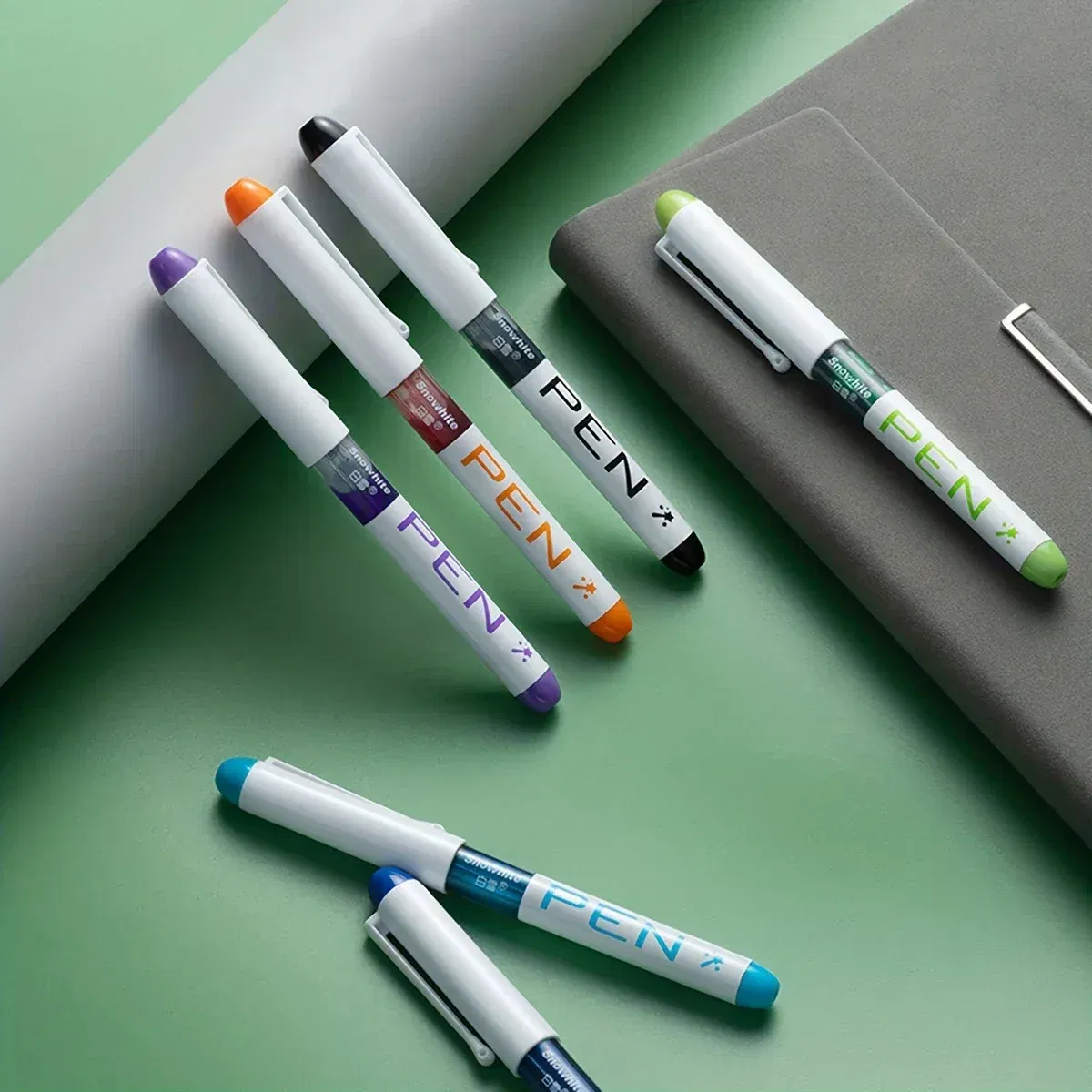 Color: Lavender - 0.5mm F /0.38mm EF Extra Fine Nib Disposable Classic Fountain Pens For Writing For Student Office Painting & Creative Projects