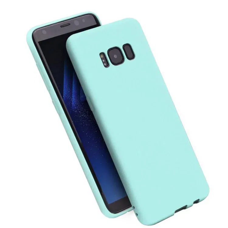 Color: Pink, Material: Other - Case For Samsung Galaxy S8 S9 S10 S20 Ultra A6 A7 A8 A9 2018 S20 Plus A10 A20 A30 A50 A70 Matte Silicone Soft TPU Cover case