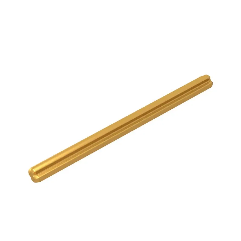 Color: Yellow - Educational Assemblage GDS-575 Technical, Axle 8 compatible with lego 3707 children's toys Building Blocks Technical Assembles