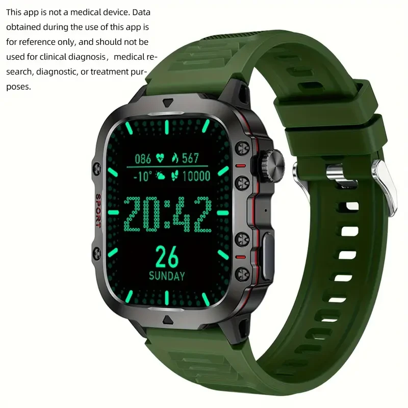 Smart Watch For Men, 4.98cm Full Touch Screen