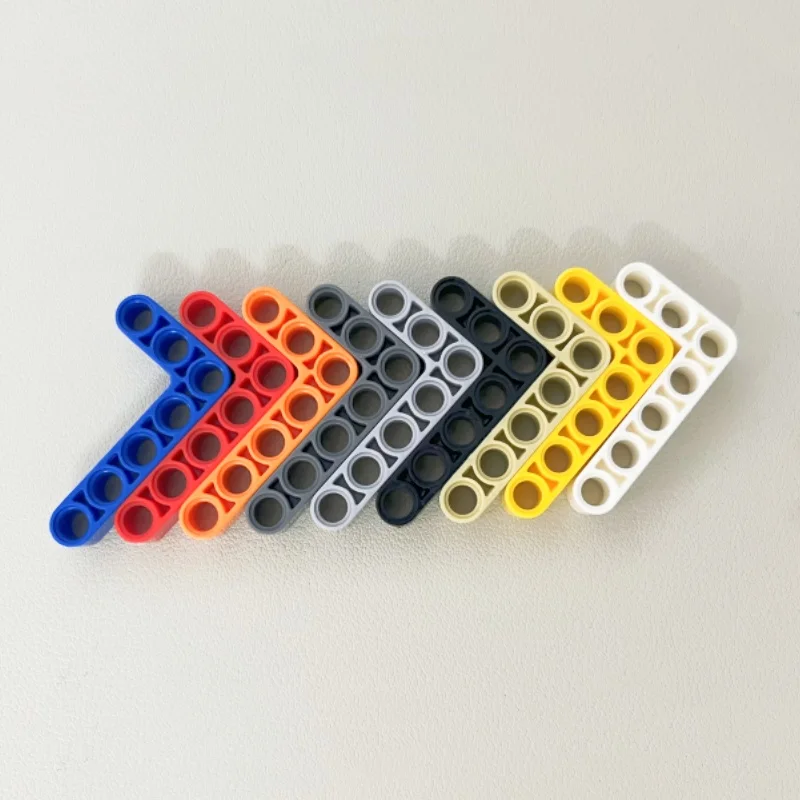 Color: WHITE - 32526 Modified Bent Thick L-Shape 3 x 5 Bricks Toys For MOC Buildings? Blocks High-tech Compatible Mechanical
