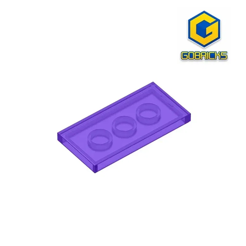 Color: Magenta - Gobricks GDS-614 Tile 2 x 4 compatible with lego 87079 pieces of children's DIY Educational Building Blocks Technical