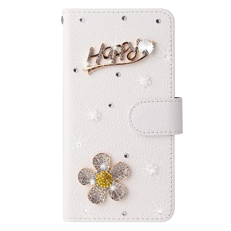 Color: light green, Material: Vinyl - Flip Glitter Case For Samsung Galaxy S25 Ultra S24 FE S23 S22 S21 S20 Plus A35 A55 A16 A14 A15 A34 A54 Leather Cover Case